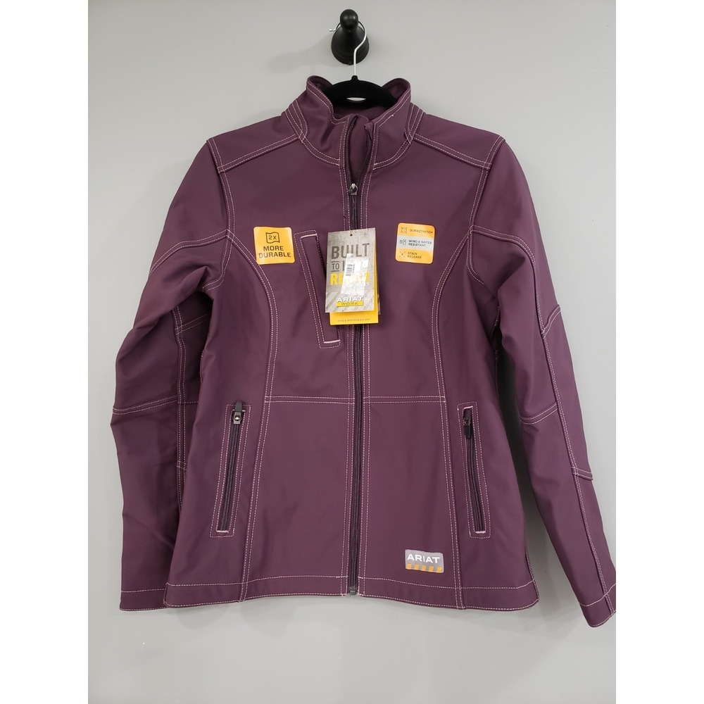 NEW SMALL Ariat Jacket Women's Rebar Stretch Canvas Softshell Workwear Gorpcore